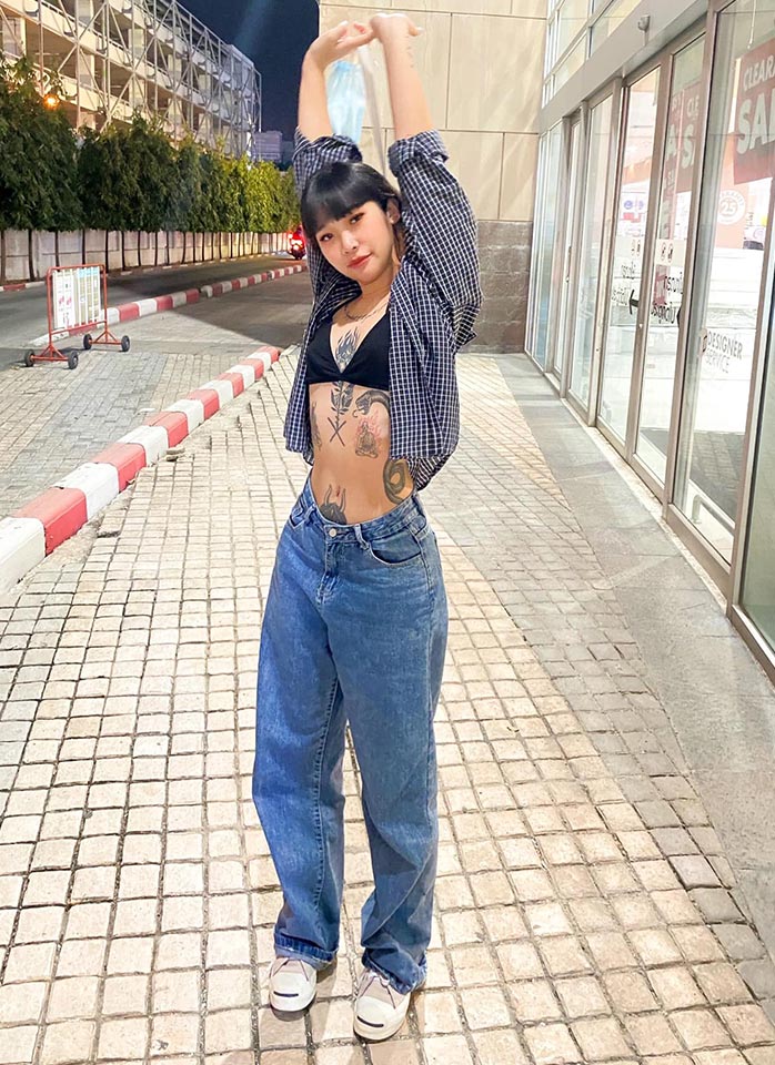 Opauljub โอปอลจุ๊บ สาวสวย หุ่นเอ็กซ์ ไซส์มินิ ทีเด็ด รอยสัก สุดเซ็กซี่